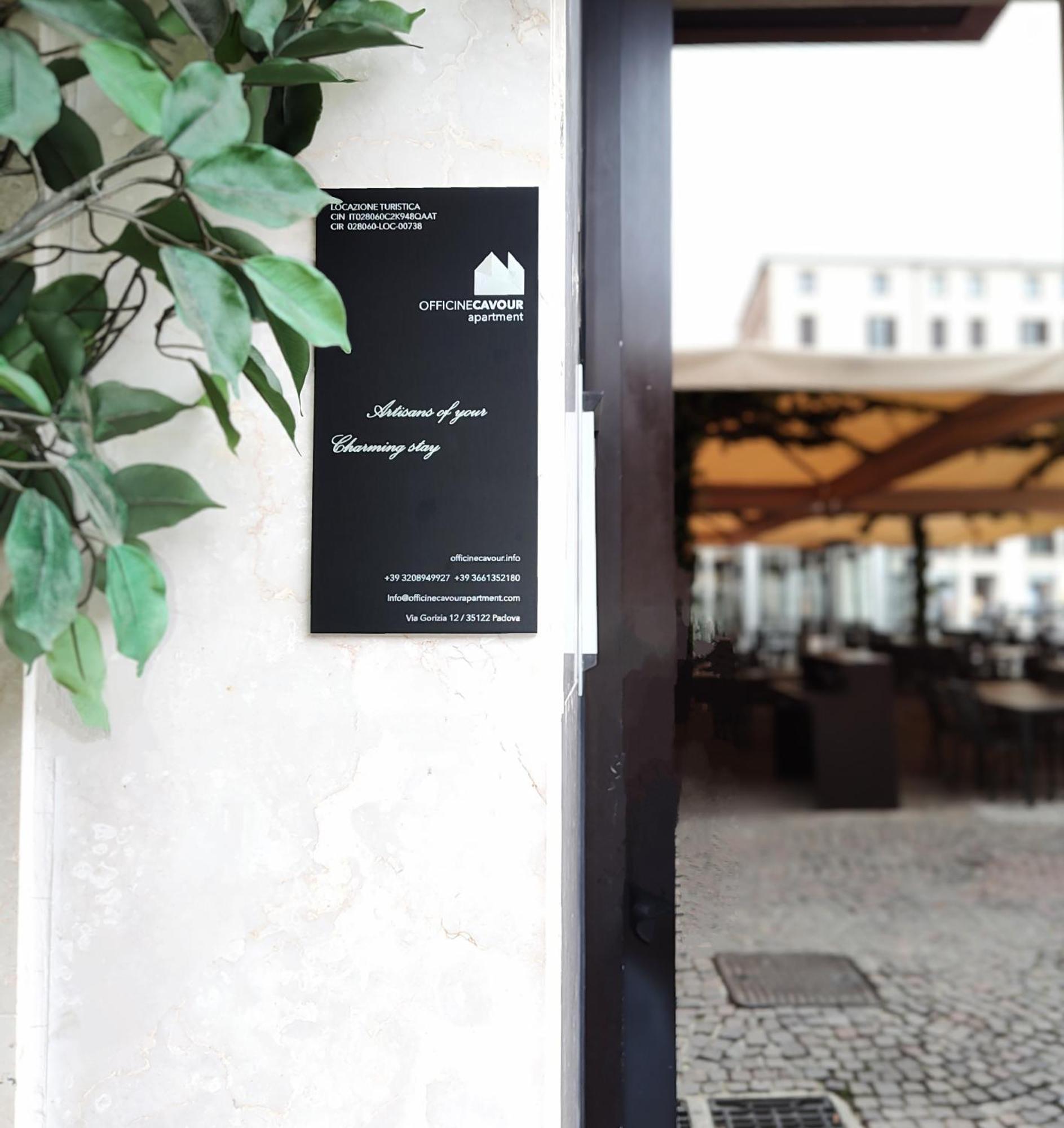 パドヴァOfficine Cavour Piazza Cavourアパートメント エクステリア 写真